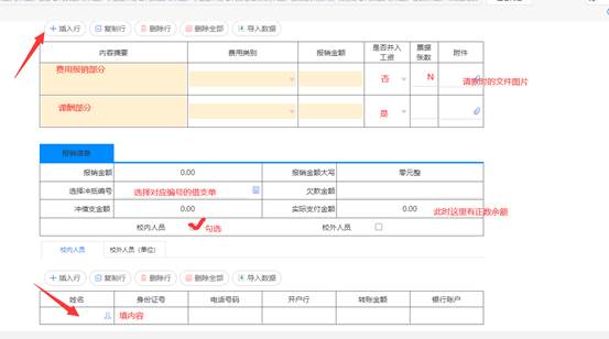 说明: 日常费用报销单 有借支 有费用 有酬劳